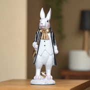 Mad Hatter's Pal Home Decor | Polyresin Decor | Rabbit Decor